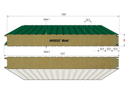 Metecno - Hipertec Wall SB | Stackser.nl